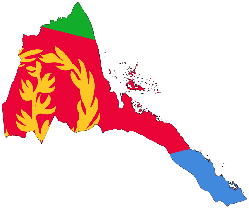 Eritrea 12 18 Flag Flag Matrix - Best Space Textures in Retina