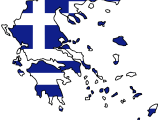 Greece Flag Map Mapsof Net