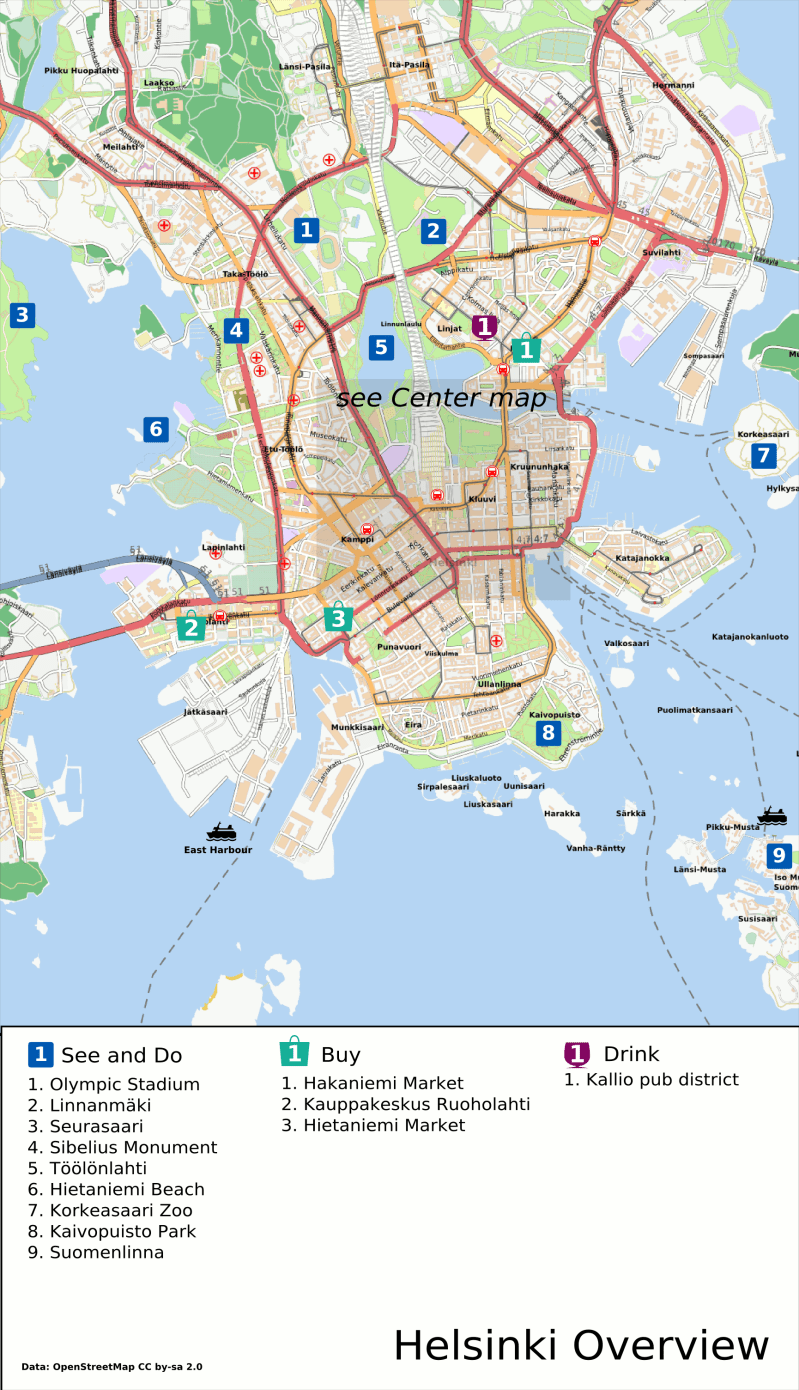 Helsinki Metro Map Mapsof Net - Perfect Ocean Background - Full HD