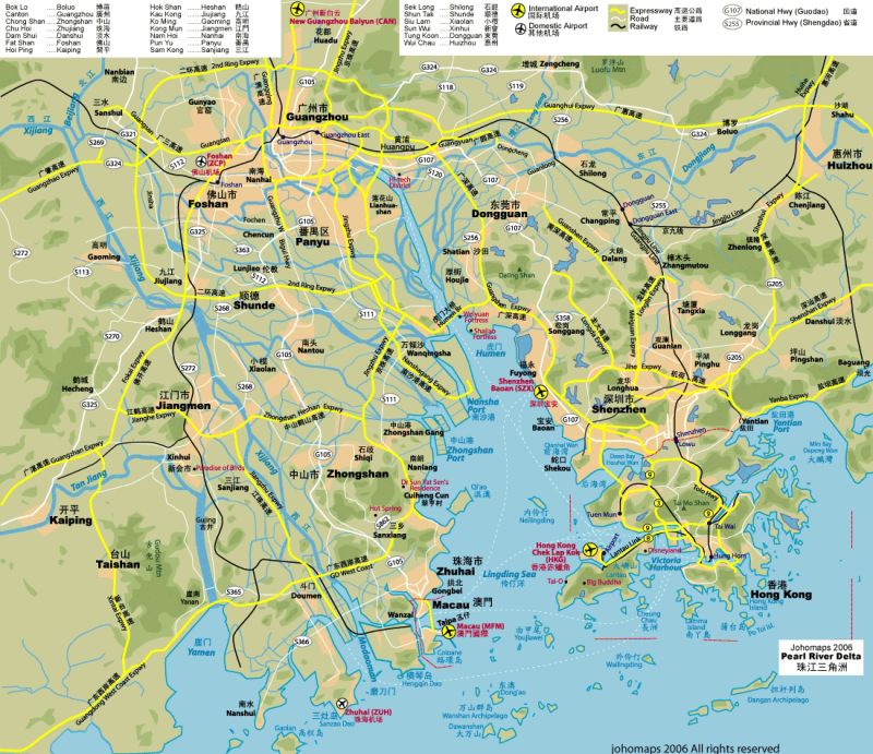 Map Of Hong Kong Mapsof Net - Nature Arts - Gorgeous 8K Collection