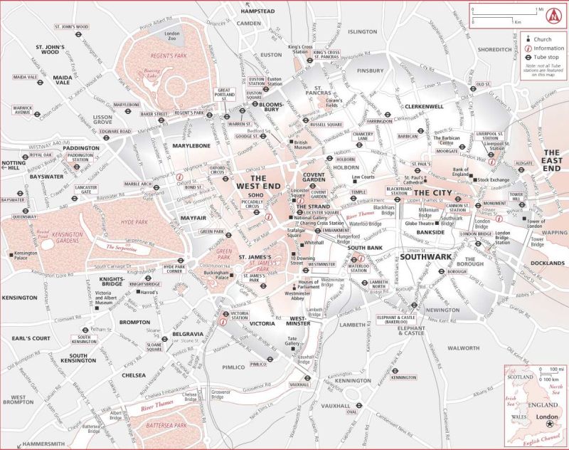 City Map London Mapsof Net - Minimal Design Collection - High Resolution Quality