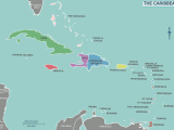 Map Of The Caribbean Mapsof Net