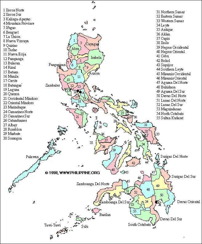 Philippines Districts Map Mapsof Net - Best City Designs in Full HD