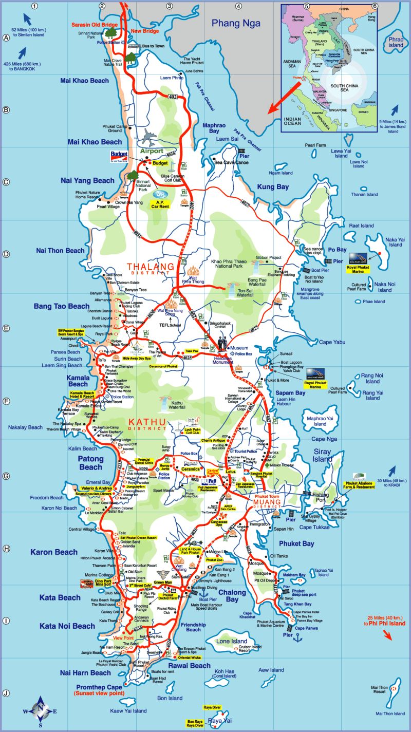 Phuket Map Mapsof Net - Best Space Photos in Mobile