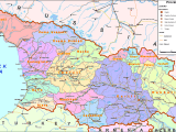 Provinces Of Georgia Mapsof Net