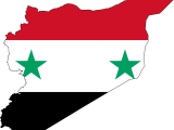 Syria Flag Map Mapsof Net