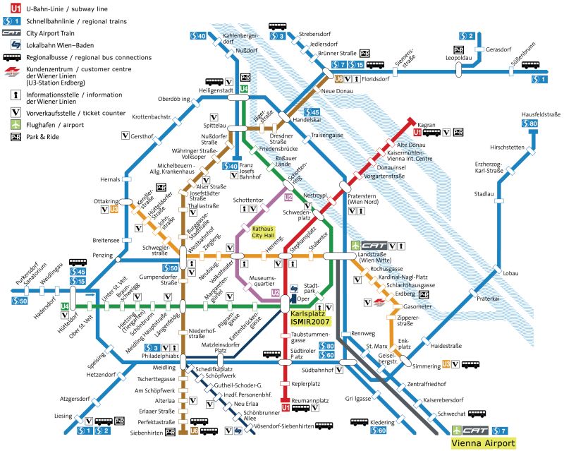 Vienna Metro Map Mapsof Net - Abstract Background Collection - Desktop Quality