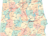 Alabama Road Map Mapsof Net