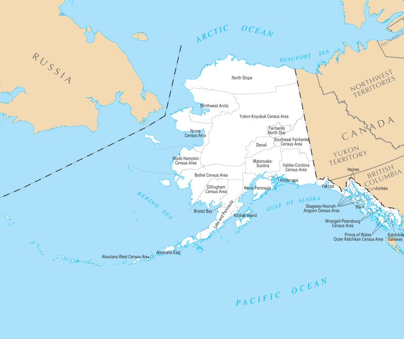 Alaska Flag Map Mapsof Net - Landscape Images - Artistic Retina Collection