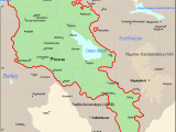 Armenia Map Mapsof Net