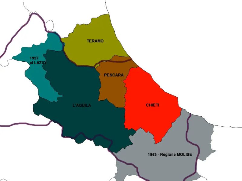 Geomorphologic Map Of Abruzzo Mapsof Net - Best Minimal Arts in Retina
