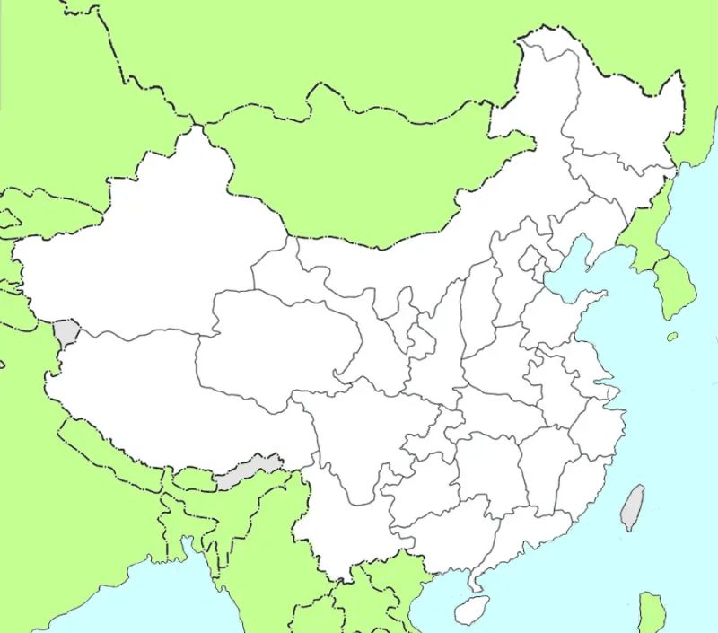 China Blank Map Mapsof Net - Download Amazing Nature Texture | Mobile