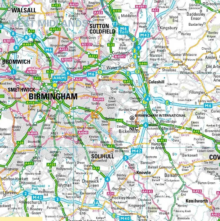 City Map Of Birmingham MapSof Net City Map Of Birmingham 