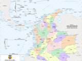 Colombia Mapa Oficial Mapsof Net