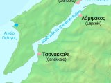 Dardanelles Mapgr Mapsof Net