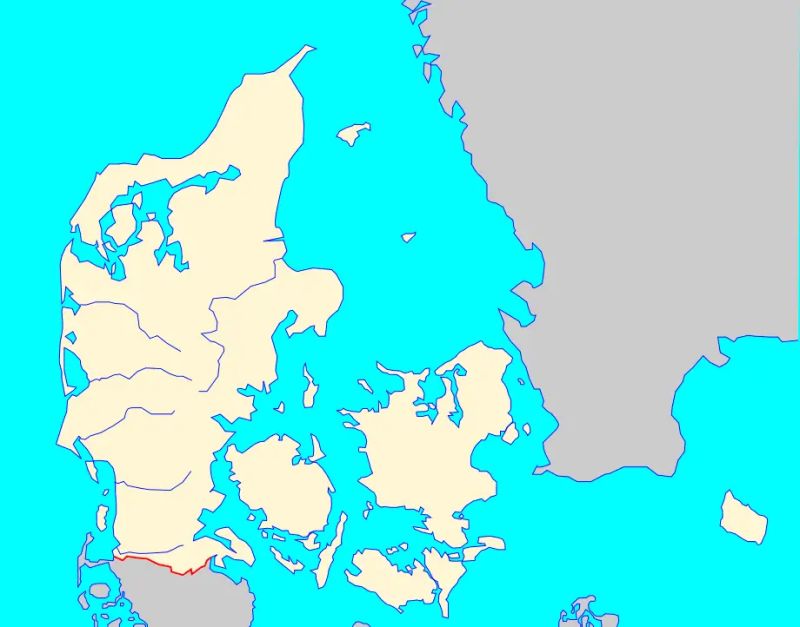 Denmark Blank Map Mapsof Net - City Image Collection - Desktop Quality