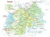 Detailed Rwanda Map Mapsof Net