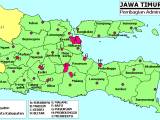 East Java Province Mapsof Net