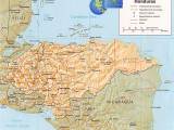 Honduras Map Mapsof Net