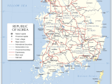 Korea South Admin Map Mapsof Net
