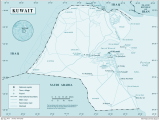 Kuwait Map Mapsof Net