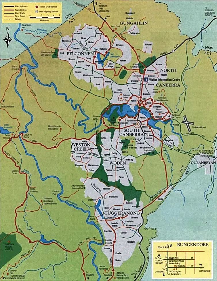 Location Map Of Canberra Mapsof Net - Best Space Wallpapers in Ultra HD