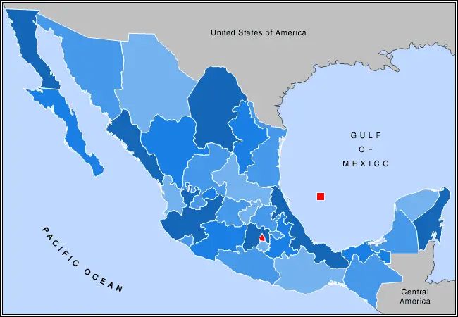 Mexico States Mapsof Net - Gorgeous Minimal Texture - Mobile