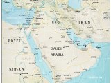Middle East Map 2012 Mapsof Net