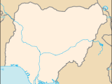 Nigeria Blank Map Mapsof Net