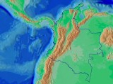 Relieve Colombia Mapsof Net