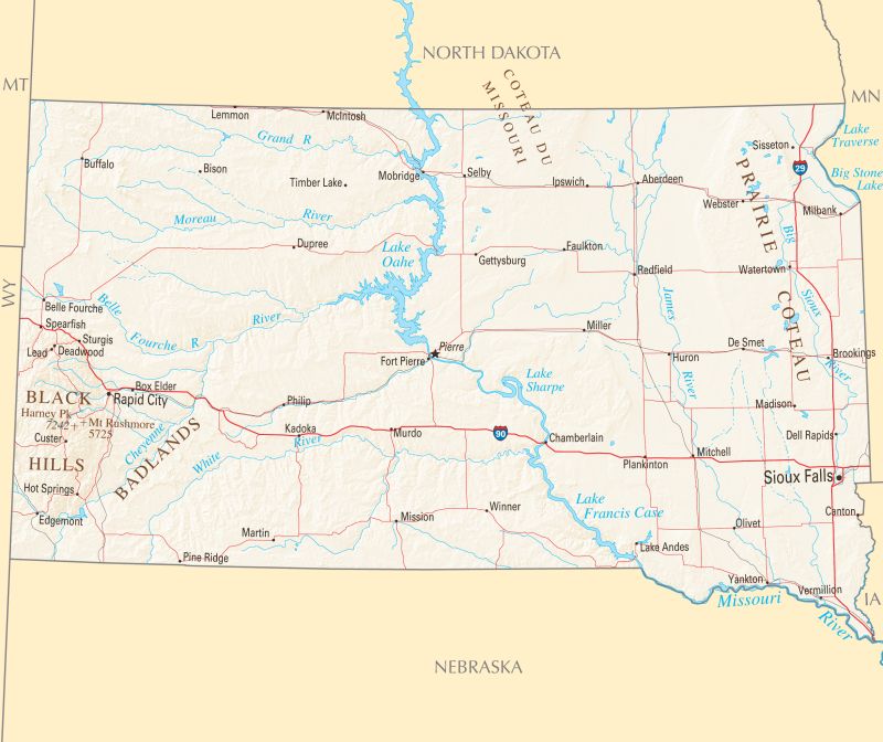 North Dakota Reference Map Mapsof Net - Amazing Desktop Landscape Pictures | Free Download