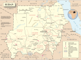Sudan Map 2012 Mapsof Net