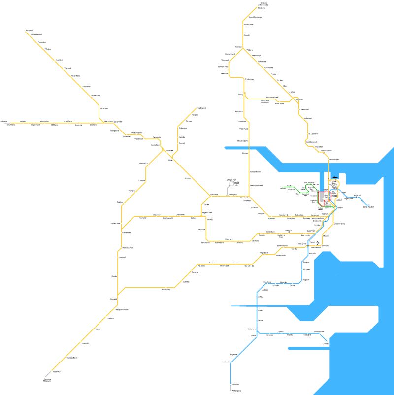 Sydney Metro Map Subway Mapsof Net - Download Incredible City Picture | 8K