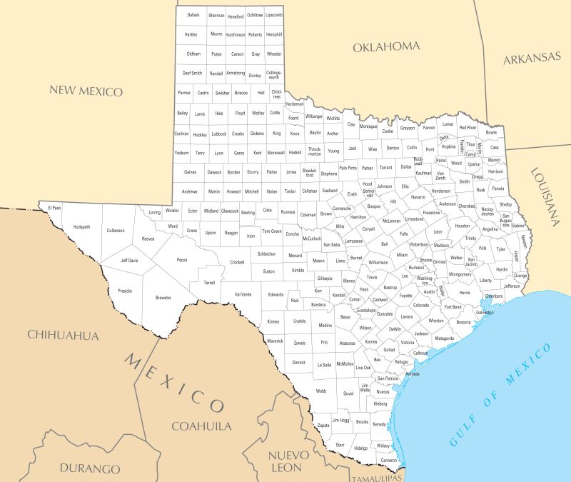 Castro County Texas Mapsof Net - Premium Vintage Wallpaper Gallery - 4K