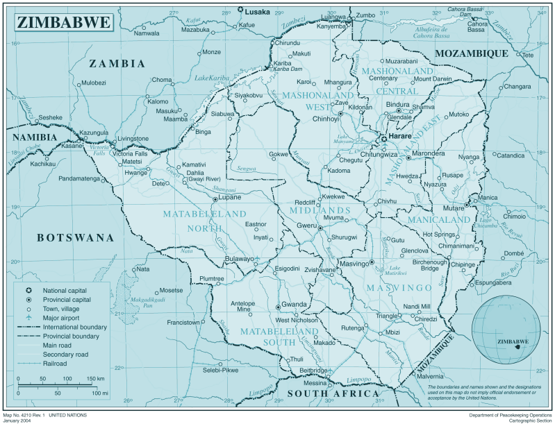 Zimbabwe Map Mapsof Net - Beautiful Ultra HD Vintage Pictures | Free Download