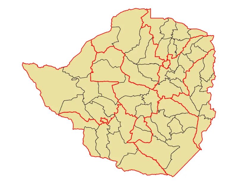 Zimbabwe Map Mapsof Net - 4K Minimal Textures for Desktop