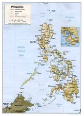 Philippines Regions And Provinces MapSof Net Physical Philippines Map 