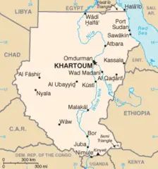 Sudan Flag Map Mapsof Net - Colorful Illustration Collection - Desktop Quality