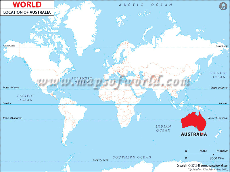 Australia World Map Location USA Map Images Australia Location Map 