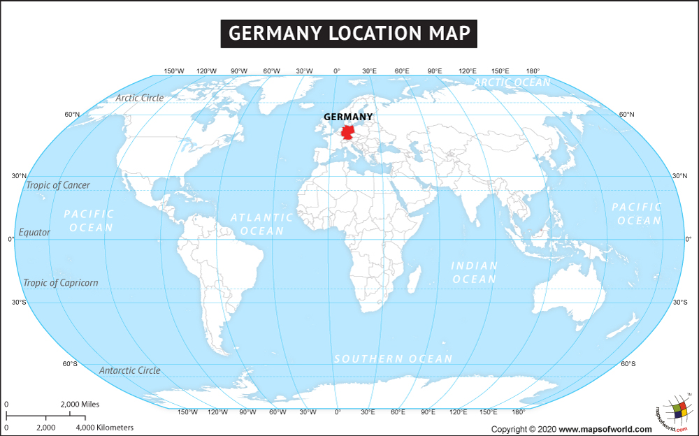 Where Is Germany Location Of Germany Germany Location Map 