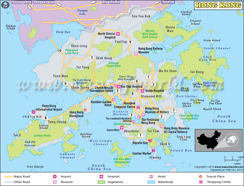 Hong Kong Map At Juana Mask Blog Hongkong City Map 