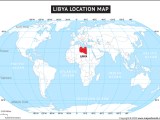 Libya On A World Map Oconto County Plat Map