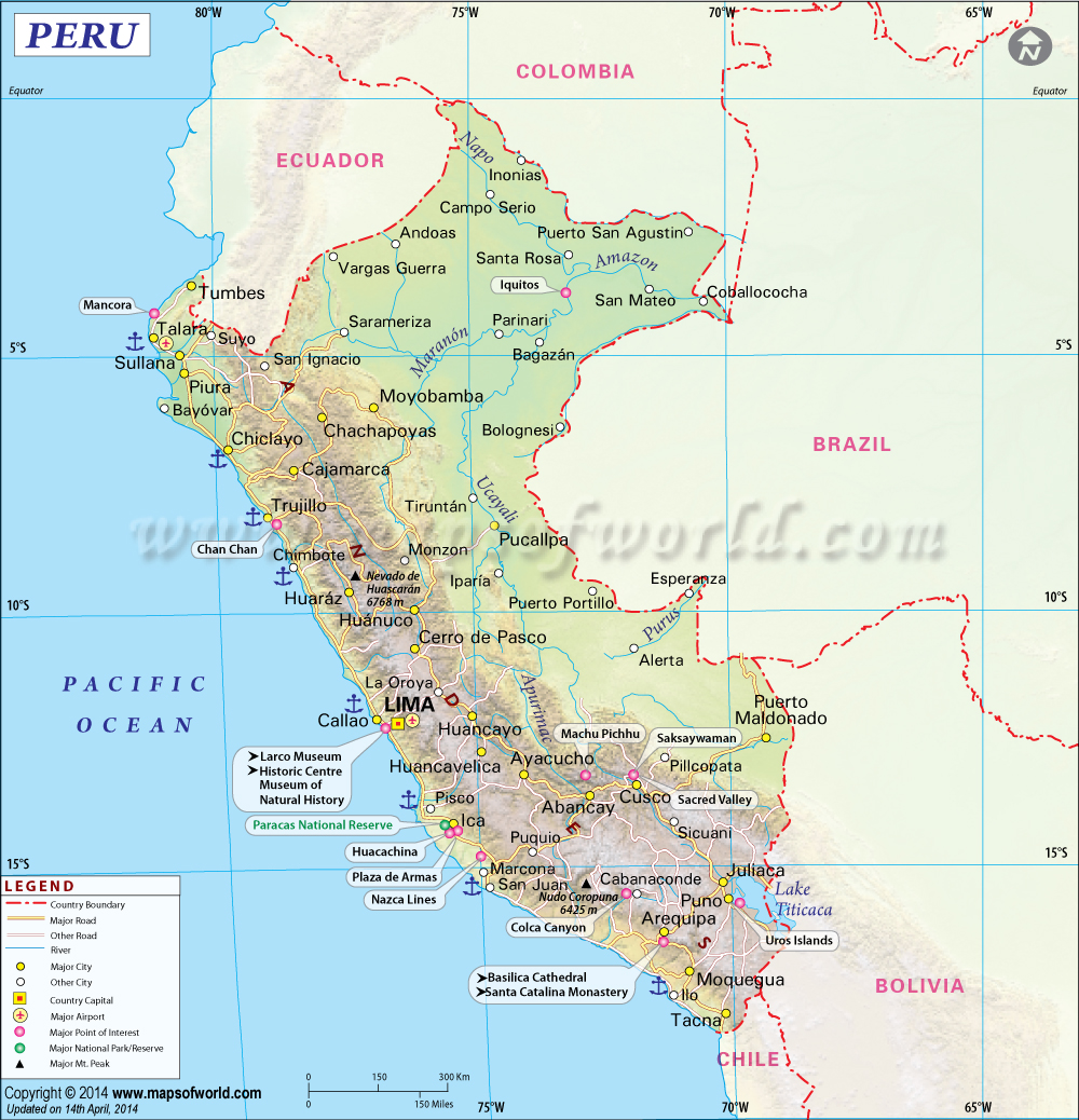 Lima Peru Map Google Maps Map Of Peru 