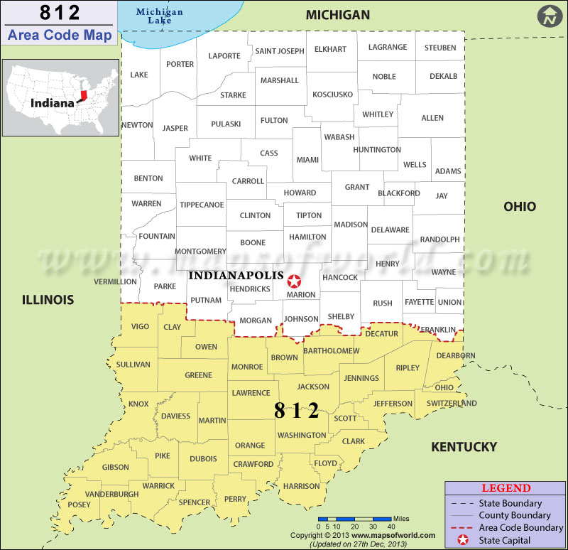 Indiana Area Code Map Gadgets 2018 - Best Space Backgrounds in Ultra HD