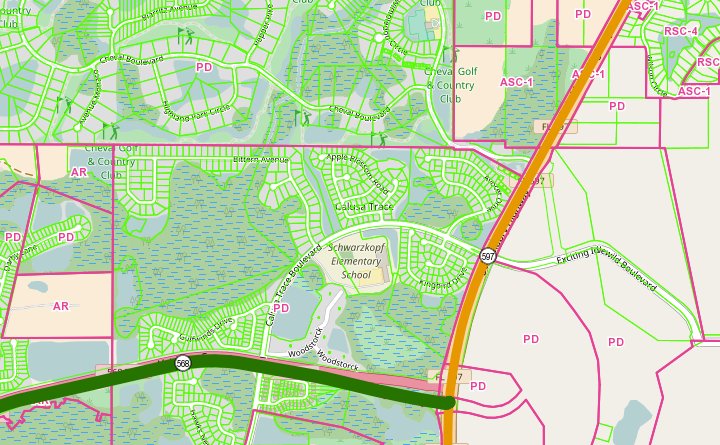 Florida Future Land Use And Zoning Maps Zoning Osm Map 