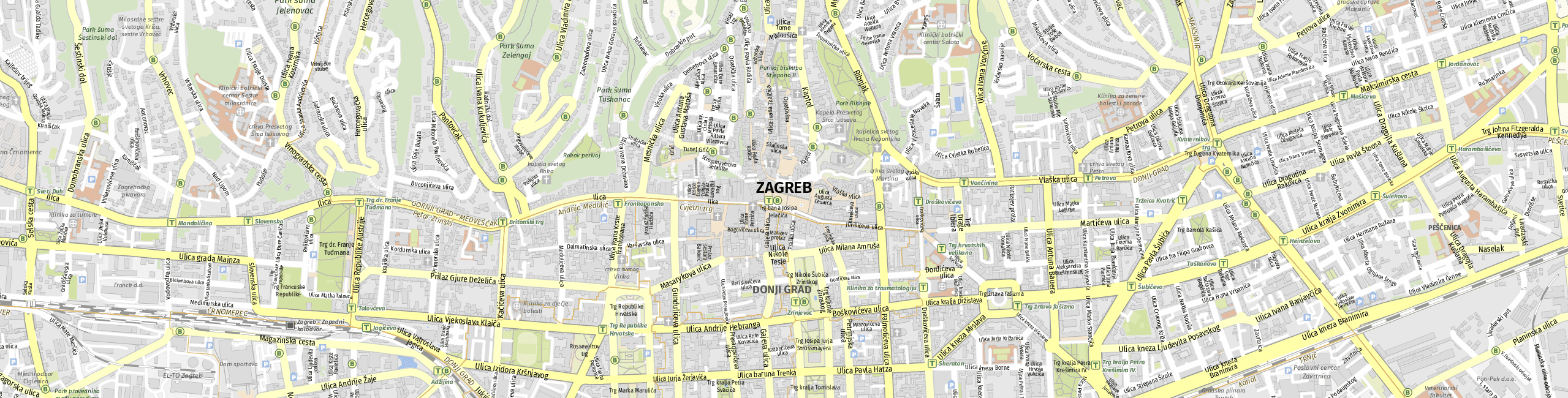 Thanks to zagreb life's interactive map, you can now get a better sense of the city than ever before. Download Map Zagreb