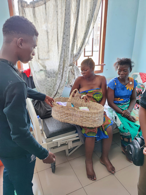 Donating baskets