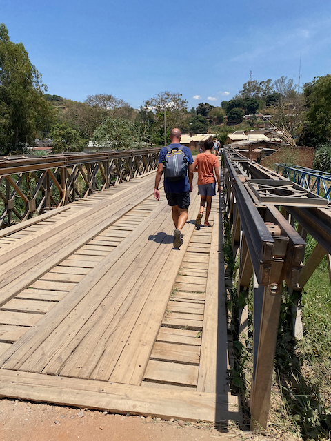 Wooden bridge