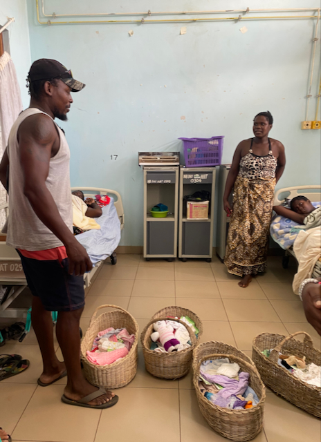 Donating baskets