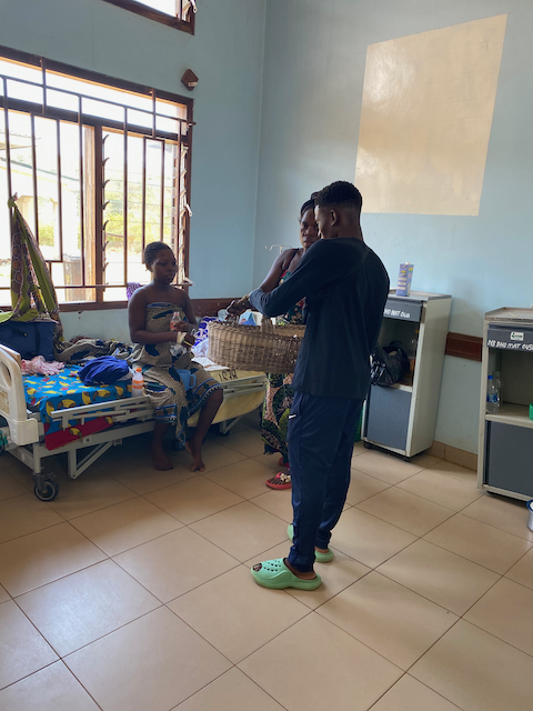 Donating baskets